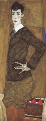 Egon Schiele Portrait of Erich Lederer (mk12)